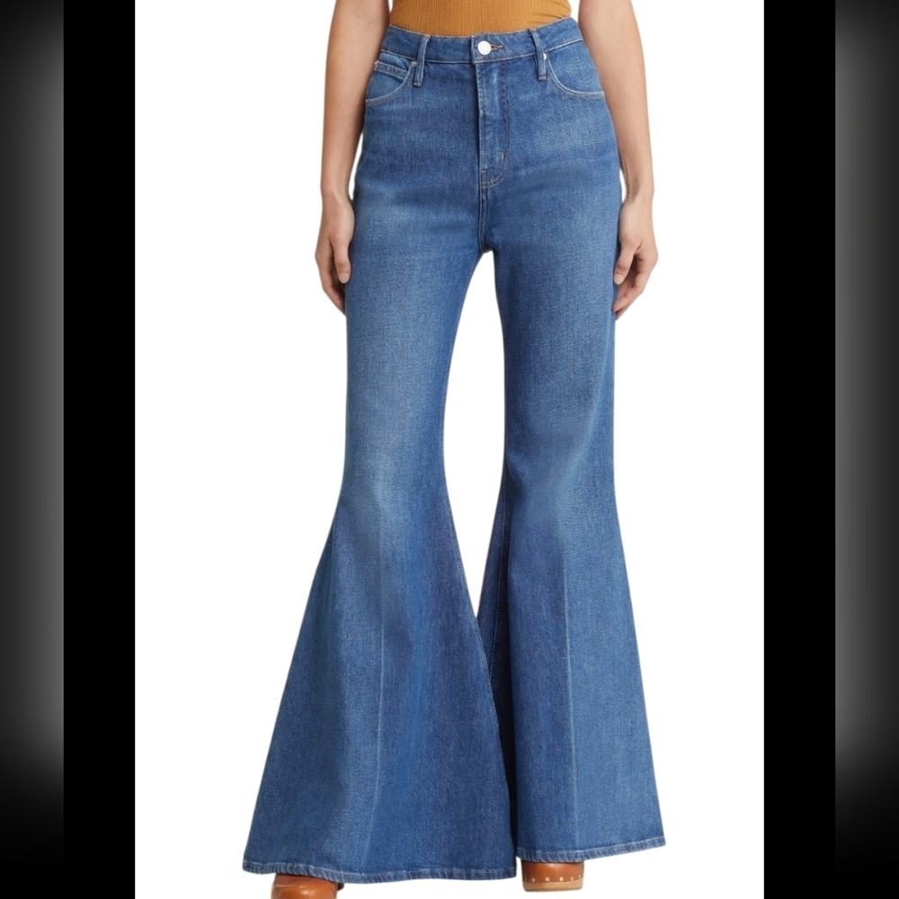 FRAME Extreme Flare Jeans Sz 26 | High Rise Bell Bottom‎ Wide Leg Denim
